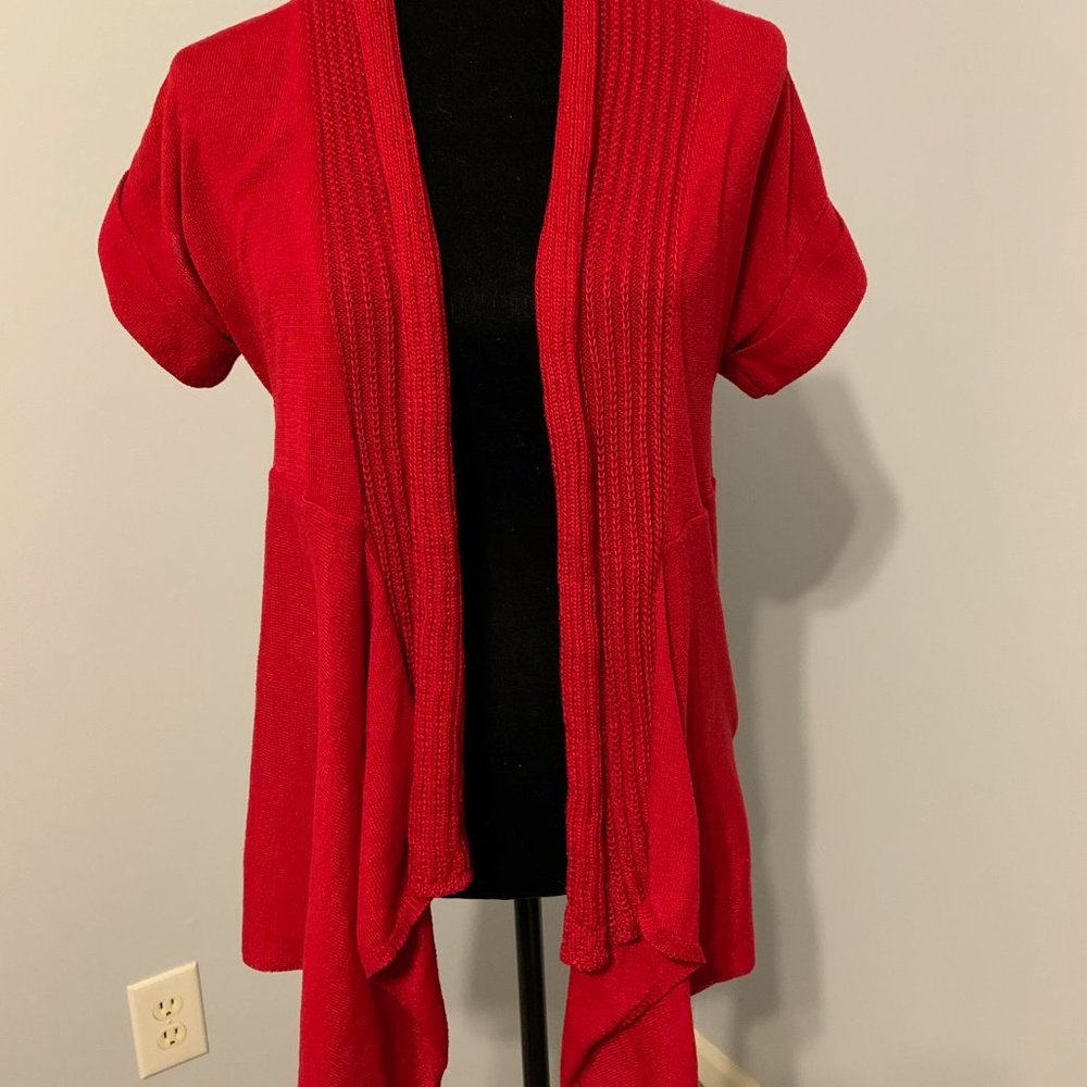 Open front cardigan
